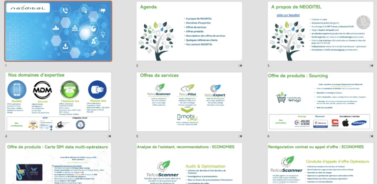 Présentation commerciale