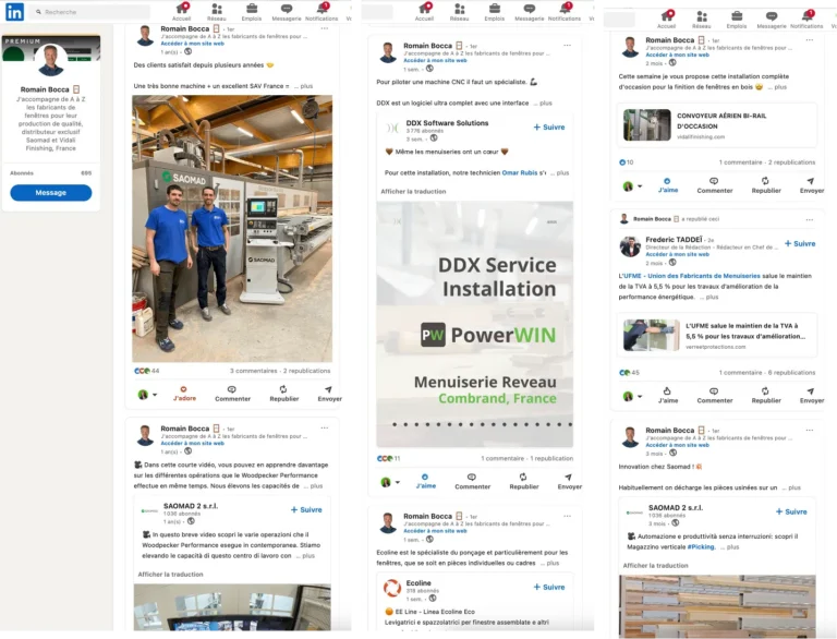 Prise de parole Linkedin